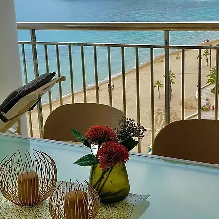 Porto Azul 10a Frontal Penon & Sea View First Line Arenal Apartment Calp