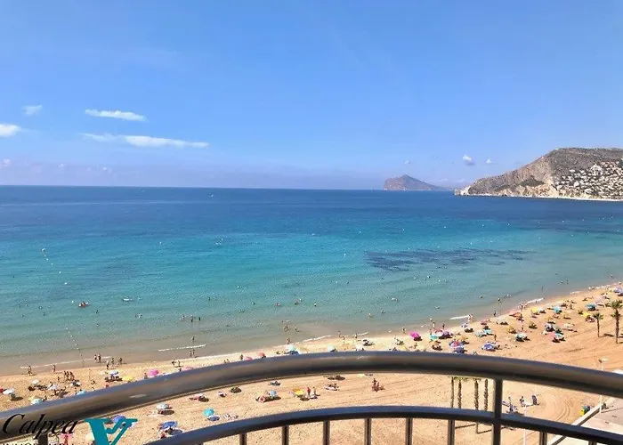 Porto Azul 10a Frontal Penon & Sea View First Line Arenal Apartment Calpe